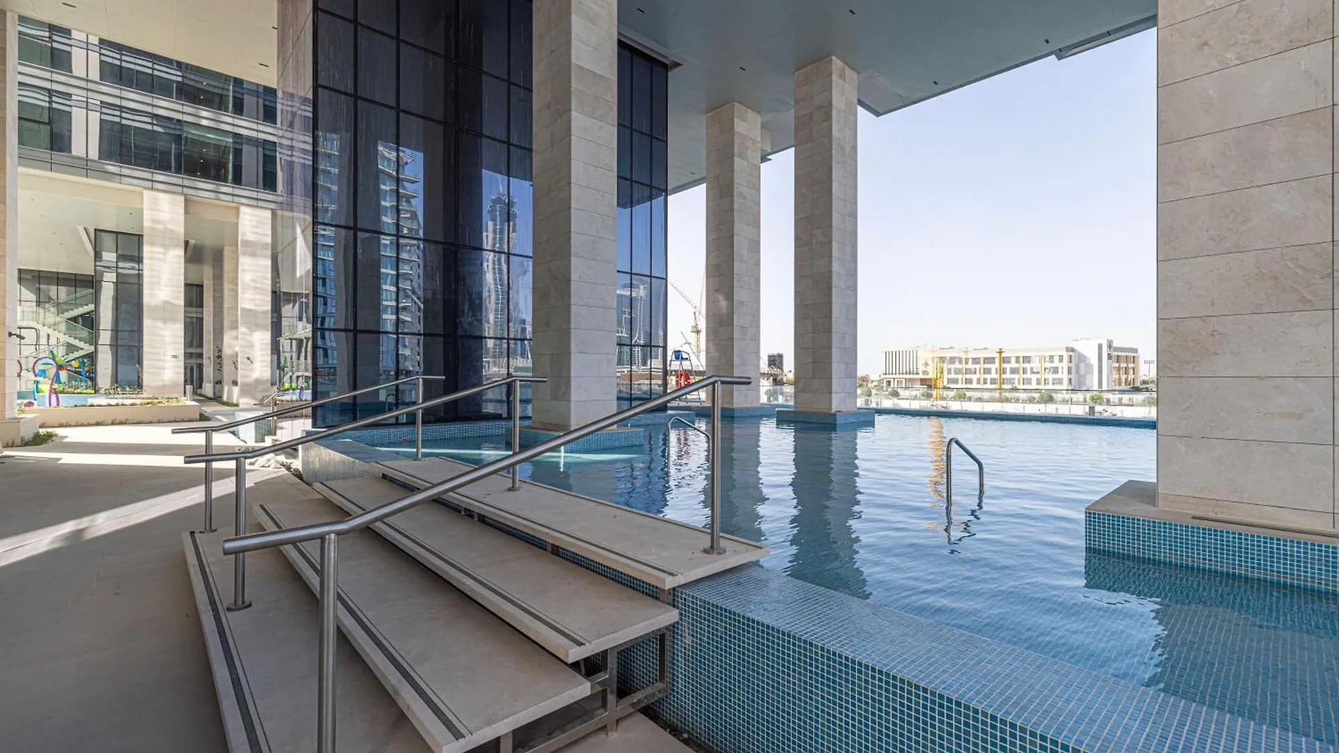 Luxury Canal Front With Burj Khalifa Skyline View Ντουμπάι Διαμέρισμα